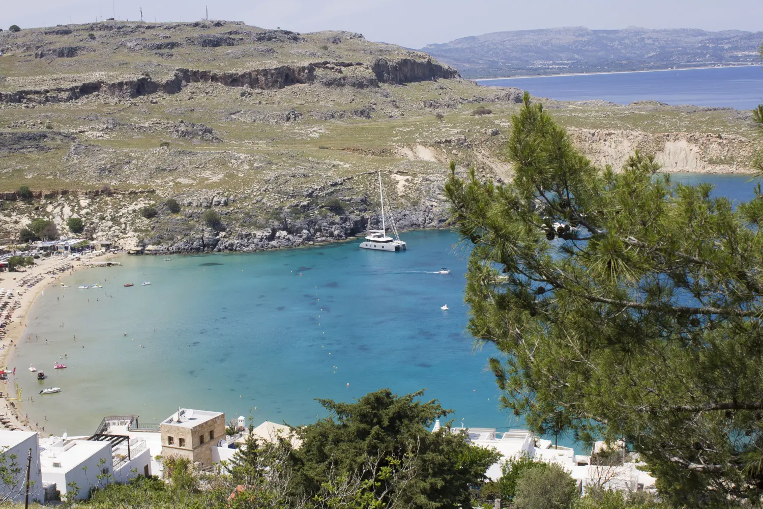 Another Cheeky Look at Lindos Brach