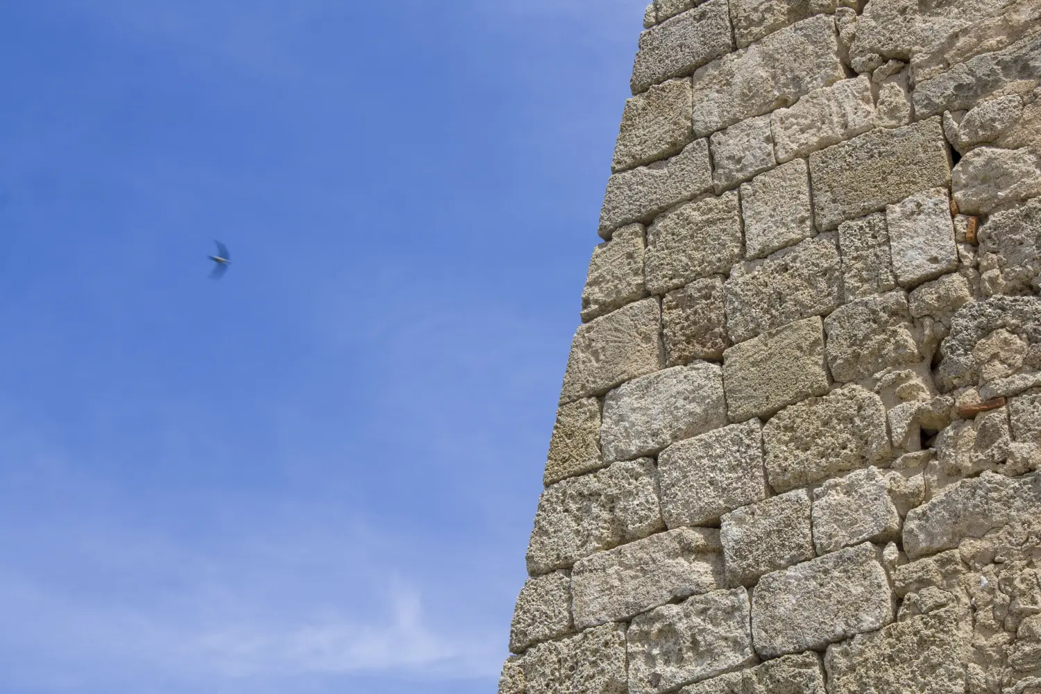 Close Up of the Angled Walls at Lindos Acropolis 🏛️